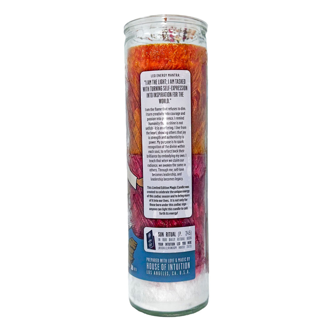 2026 Leo Solar Return Magic Candle | July 23 - April 22 (Limited Edition) Candle -Solar Return V95 