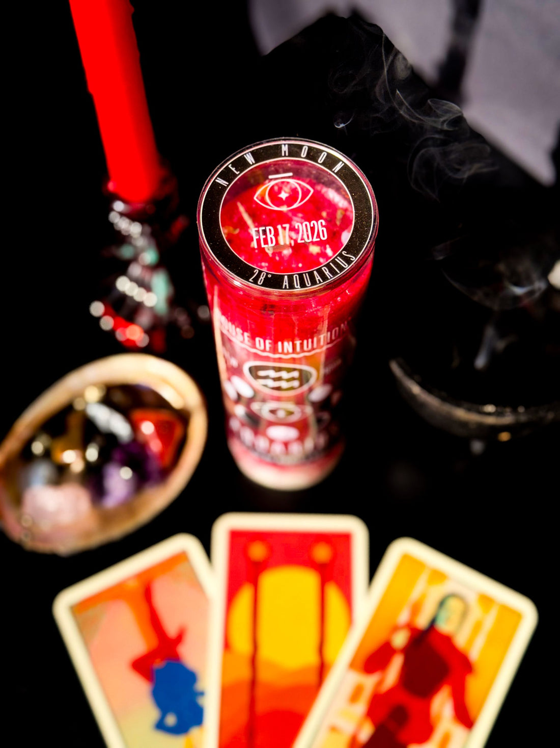 2026 New Moon Ritual Candle (Limited Edition) Candle -Full Moon V95 