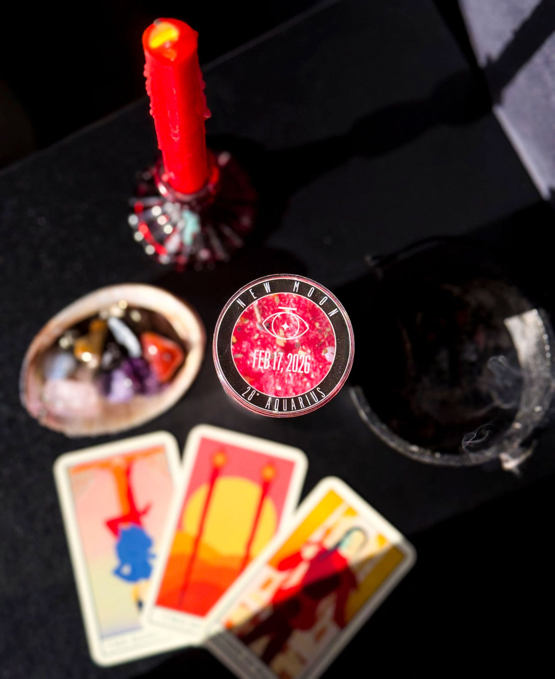 2026 New Moon Ritual Candle (Limited Edition) Candle -Full Moon V95 