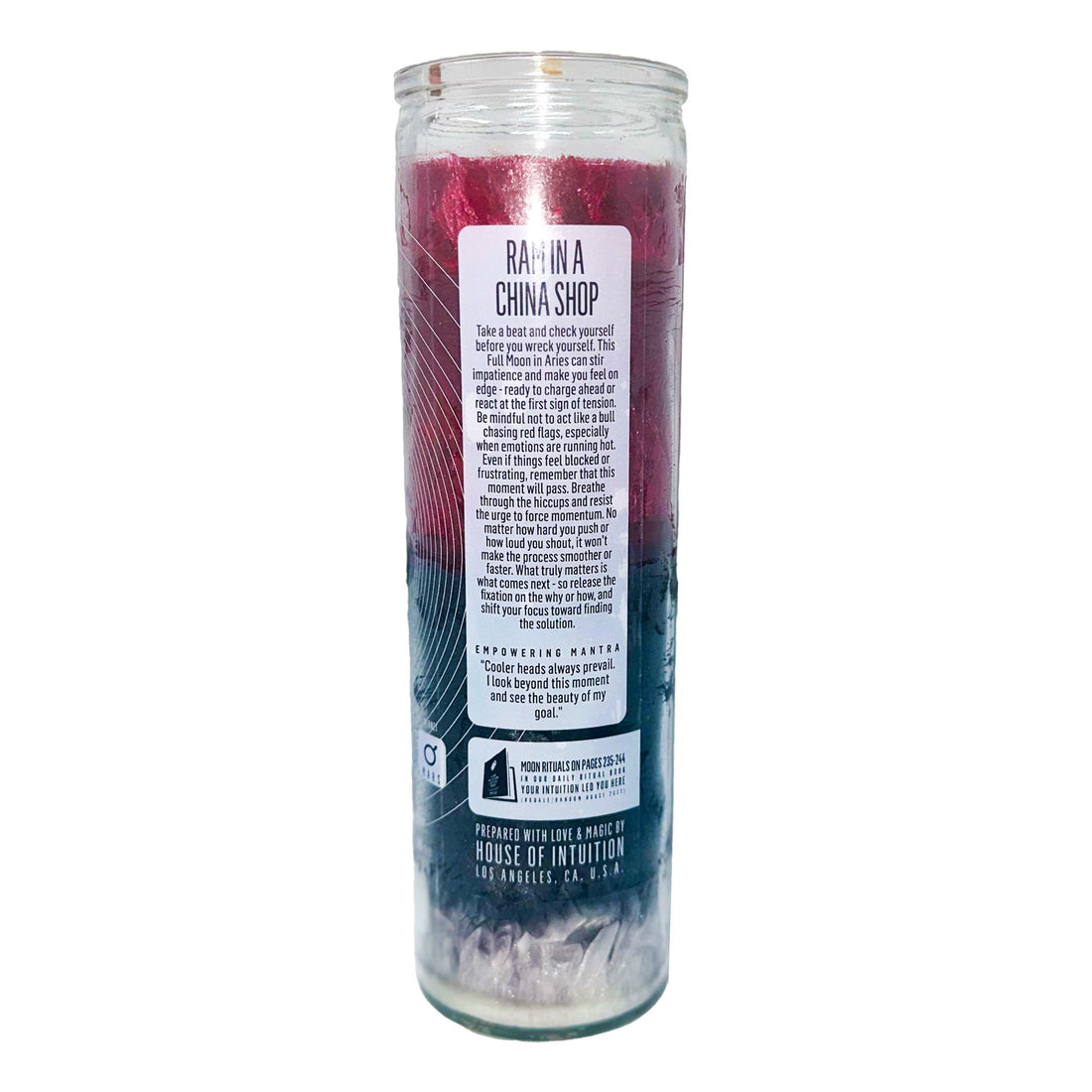 2026 Full Moon Ritual Candle (Limited Edition) Candle -Full Moon V95 