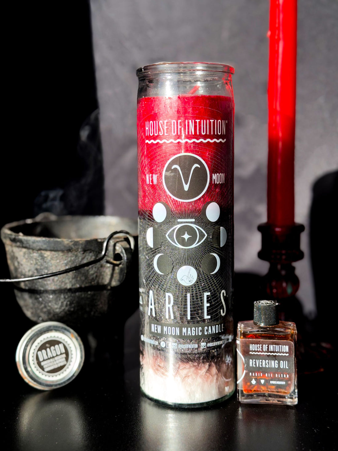 2026 New Moon Ritual Candle (Limited Edition) Candle -Full Moon V95 