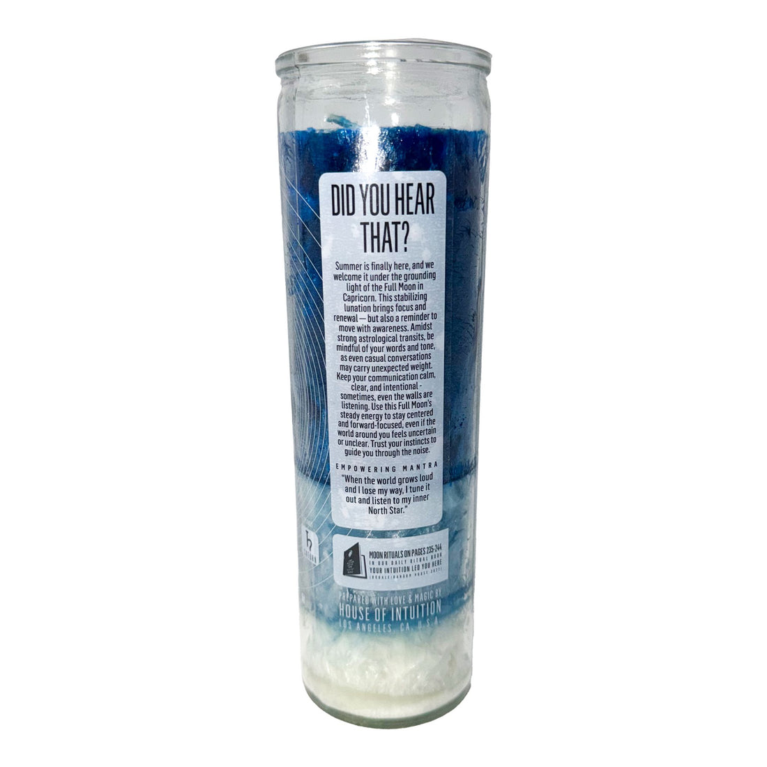 2026 Full Moon Ritual Candle (Limited Edition) Candle -Full Moon V95 