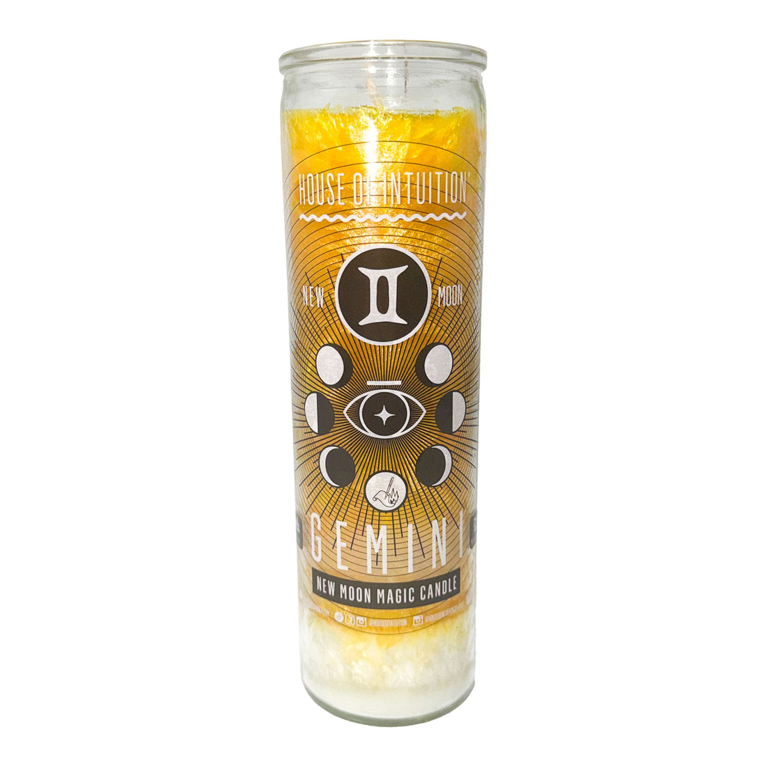 2026 New Moon Ritual Candle (Limited Edition) Candle -Full Moon V95 New Moon in Gemini - 06/14/26 