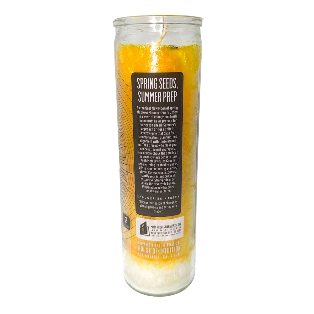 2026 New Moon Ritual Candle (Limited Edition) Candle -Full Moon V95 