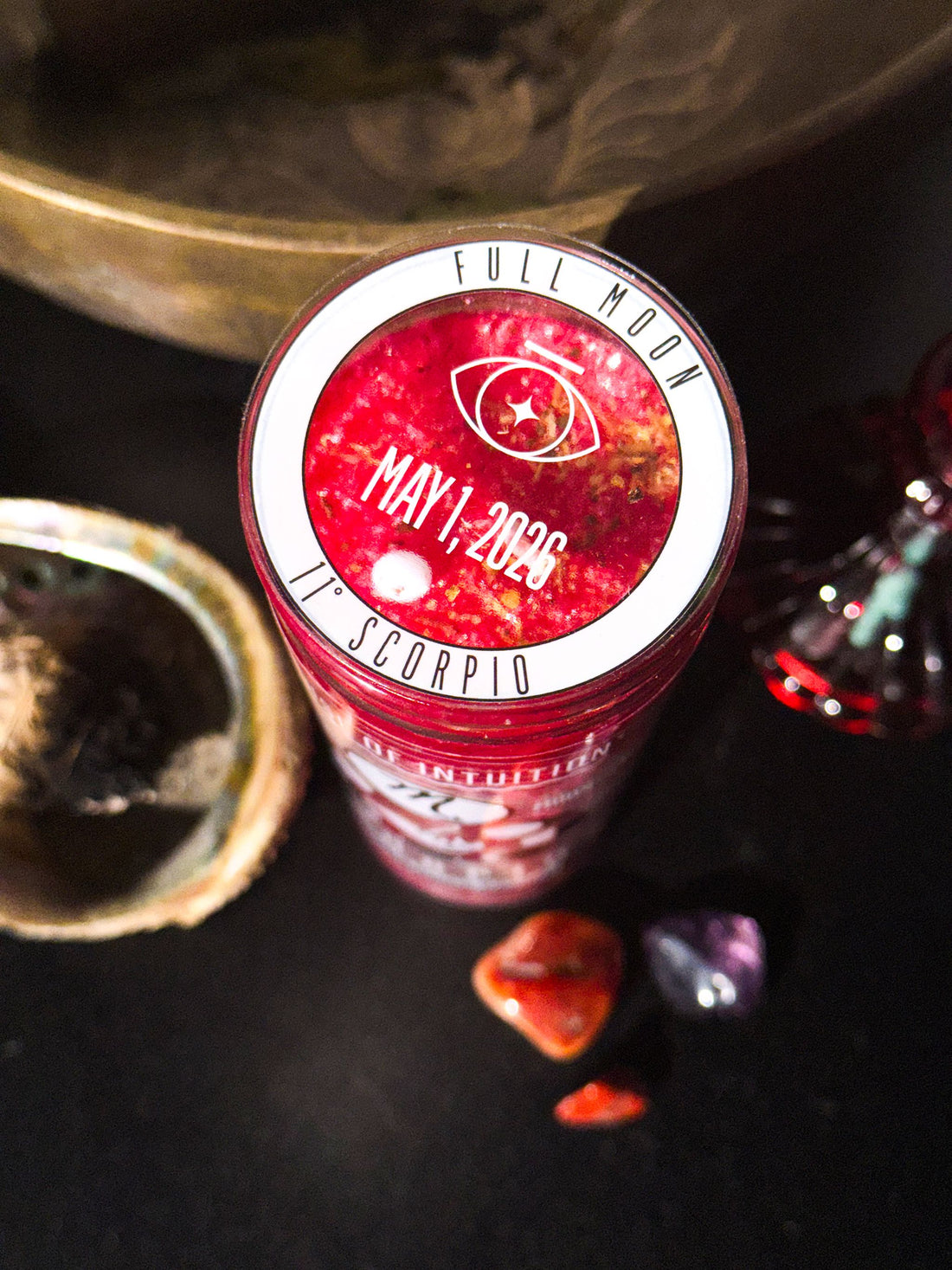 2026 Full Moon Ritual Candle (Limited Edition) Candle -Full Moon V95 