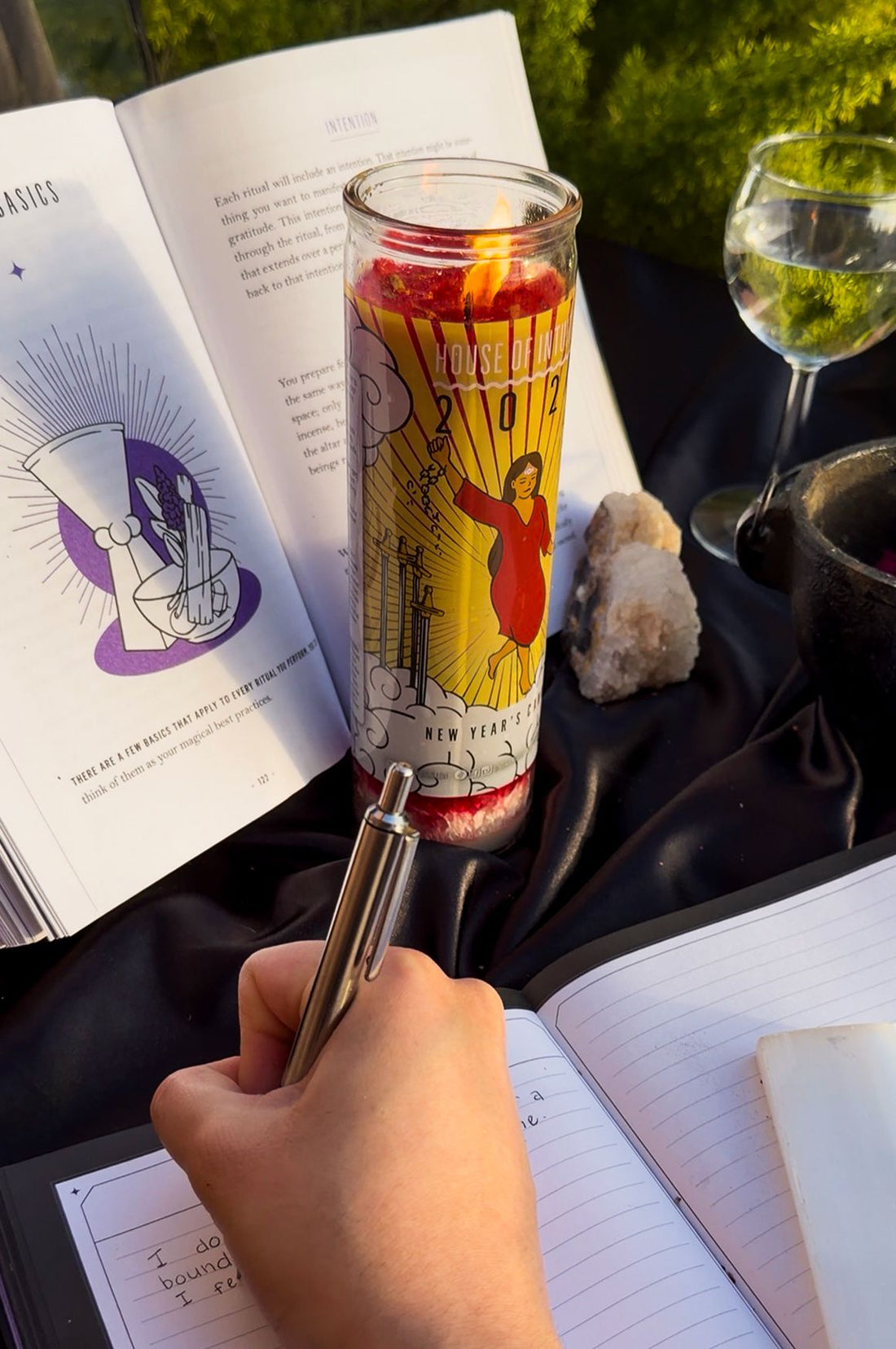BUNDLE #3: 2026 JOURNALING KIT (2026 New Year Magic Candle + Inner Magic Intuition Journal) Limited Edition - $44 VALUE Box -Custom Bundle V50 