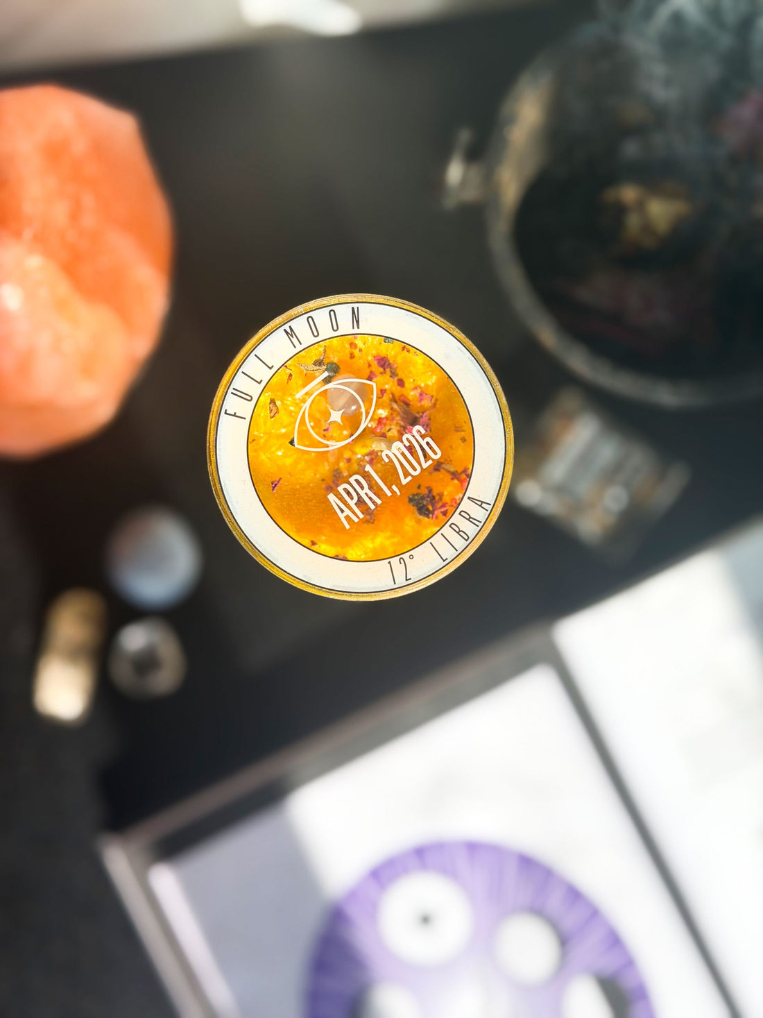 2026 Full Moon Ritual Candle (Limited Edition) Candle -Full Moon V95 