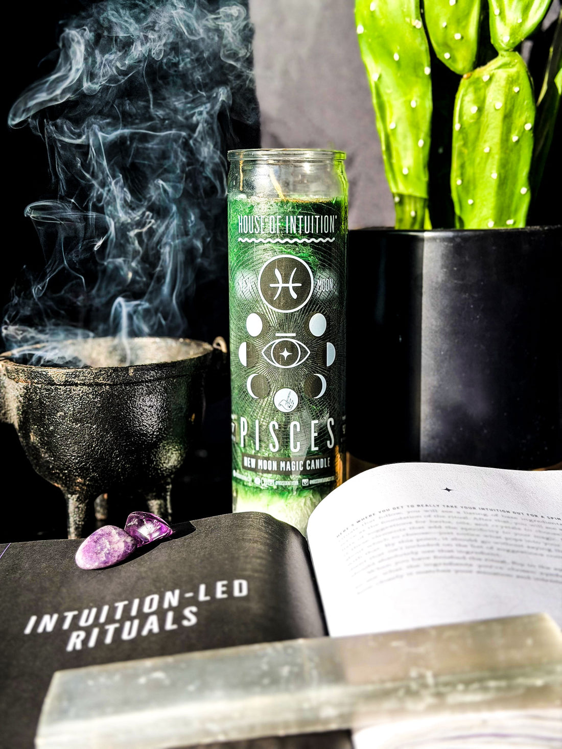 2026 New Moon Ritual Candle (Limited Edition) Candle -Full Moon V95 