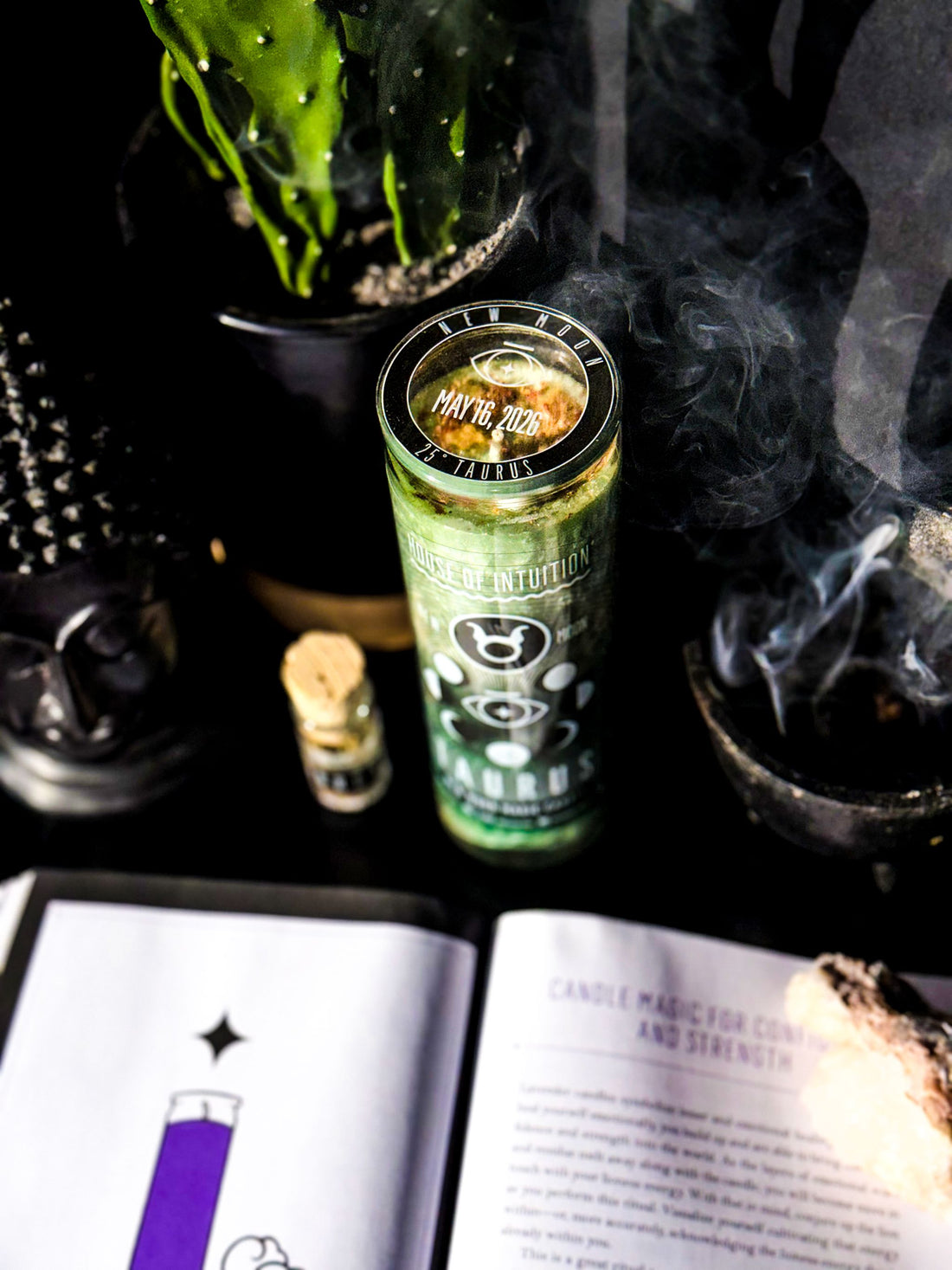 2026 New Moon Ritual Candle (Limited Edition) Candle -Full Moon V95 