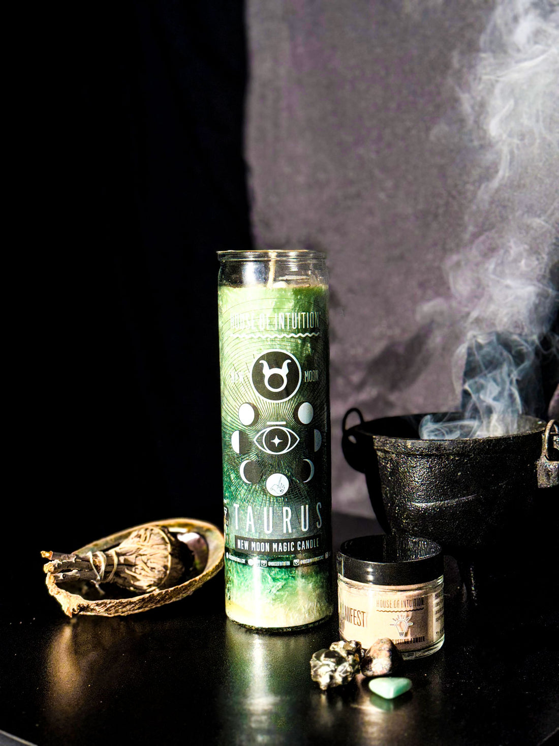 2026 New Moon Ritual Candle (Limited Edition) Candle -Full Moon V95 