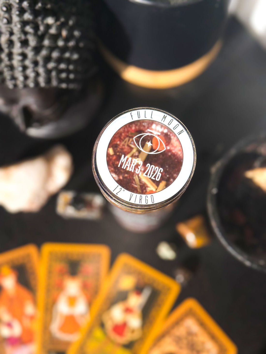 2026 Full Moon Ritual Candle (Limited Edition) Candle -Full Moon V95 