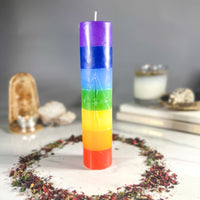 BALANCE - 7 Color - Spellcasting Pillar Candle for Symbol Carving & Herb Rolling Candle -Pillar V380 