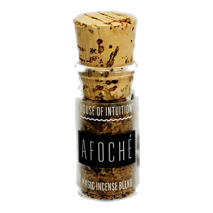Afoche Magic Incense Blend (Creativity) "Glass Jar" Incense & Holders -Incense V50 