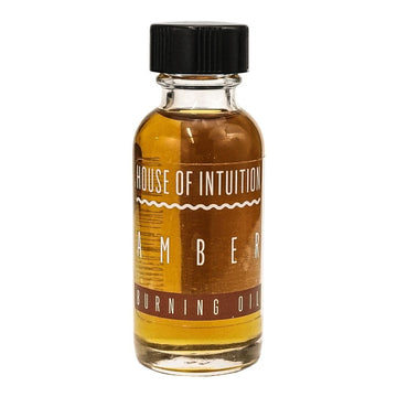 Amber Intention Oil "Love & Healing" Incense & Holders -Burning Oil V50 
