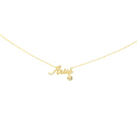 Aries Zodiac Necklace (Gold) Necklace Discontinued 