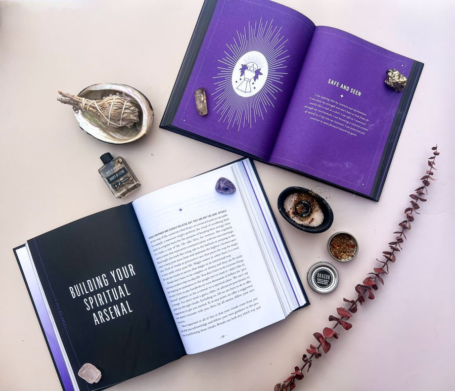 BUNDLE #1: 2025 ULTIMATEL KIT (2025 New Year Magic Candle + Your Intuition Led You Here Ritual Book + Inner Magic Intuition Journal) Limited Edition - $67 VALUE Box -Custom Bundle V245 