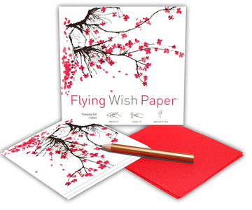Flying Wish Paper Mini Kit - Cherry Blossoms House of Intuition Inc 