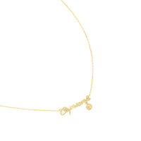 Capricorn Zodiac Necklace (Gold) Necklace Discontinued 