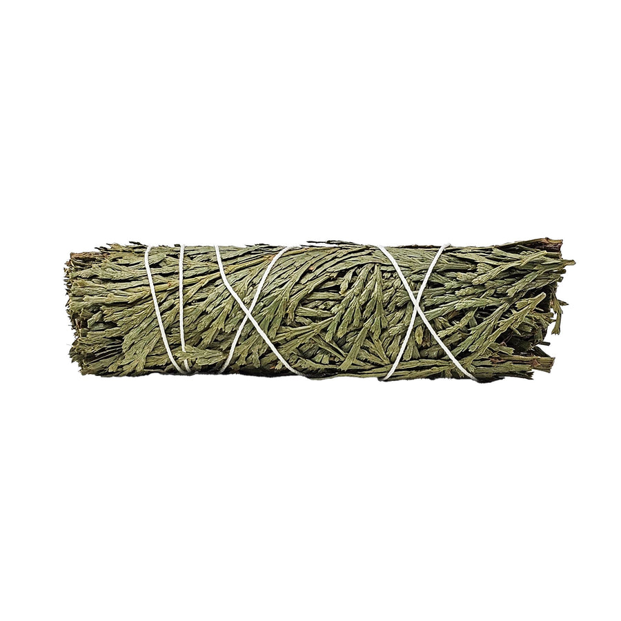 Cedar Bundle Incense & Holders -Smudge V370 A. Small 