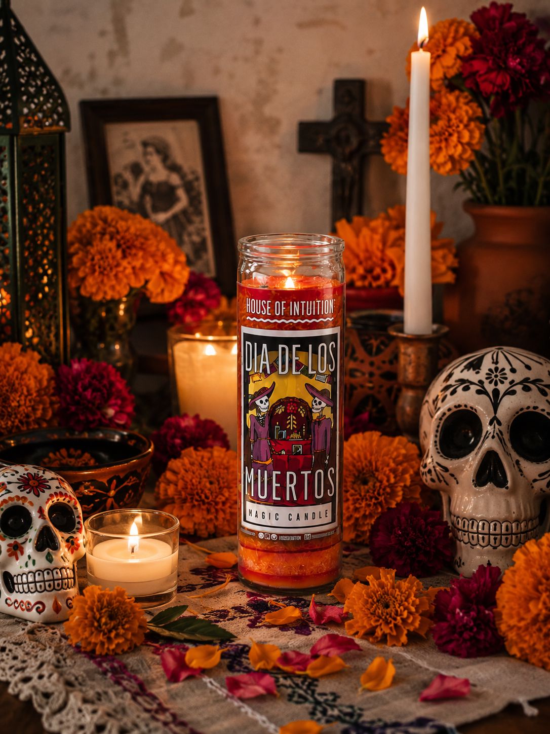 Día de Los Muertos Magic Candle (Limited Edition) Candle -Limited Edition V95 