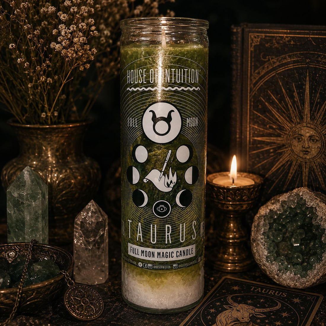 2026 Full Moon Ritual Candle (Limited Edition) Candle -Full Moon V95 