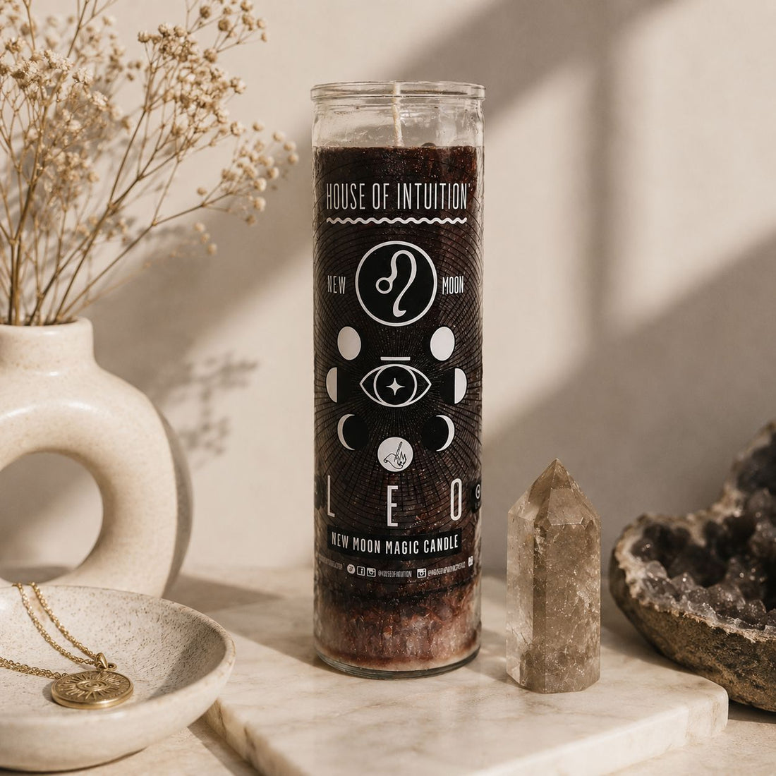 2026 New Moon Ritual Candle (Limited Edition) Candle -Full Moon V95 