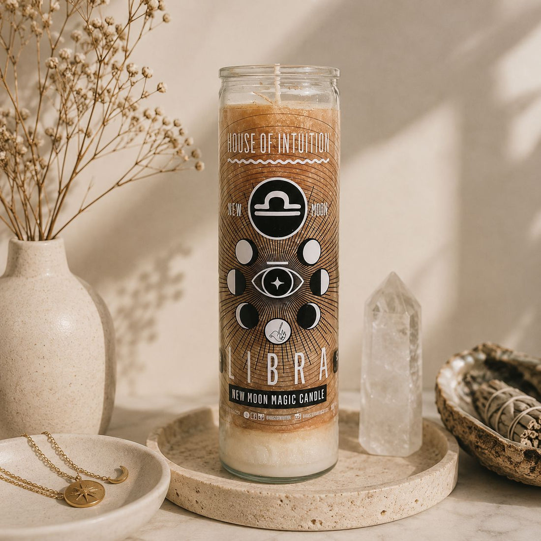 2026 New Moon Ritual Candle (Limited Edition) Candle -Full Moon V95 