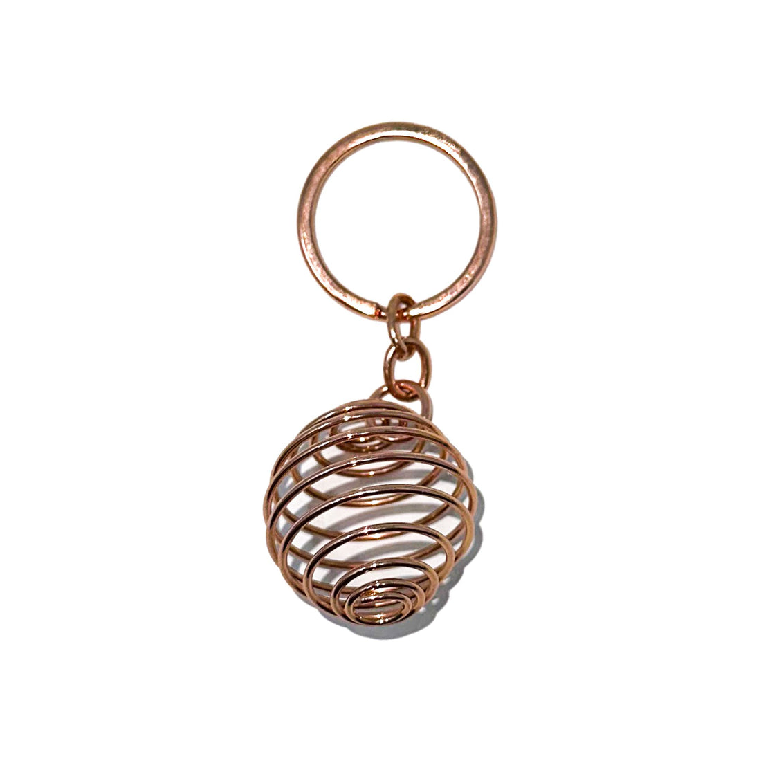 Copper Cage Keychain Charms & Pendants -Keychain Whse 