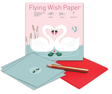 Flying Wish Paper Mini Kit - "SWAN LAKE LOVE" V230 