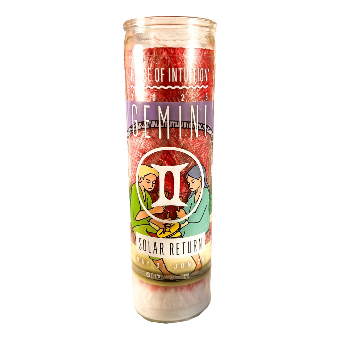 2025 Gemini Solar Return Magic Candle | May 21 - June 20 (Limited Edition) Candle -Solar Return V50 
