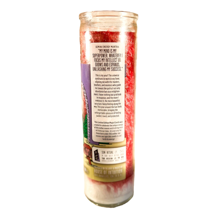 2025 Gemini Solar Return Magic Candle | May 21 - June 20 (Limited Edition) Candle -Solar Return V50 