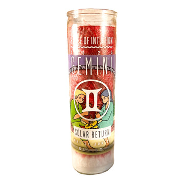 2025 Gemini Solar Return Magic Candle | May 21 - June 20 (Limited Edition) Candle -Solar Return V50 