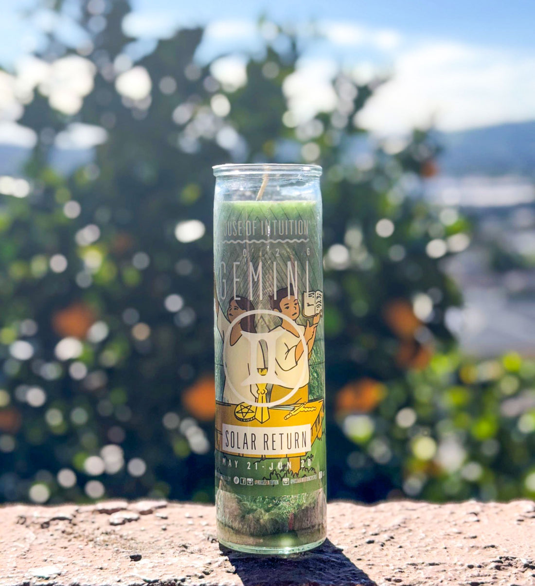 2026 Gemini Solar Return Magic Candle | May 21 - June 20 (Limited Edition) Candle -Solar Return V95 