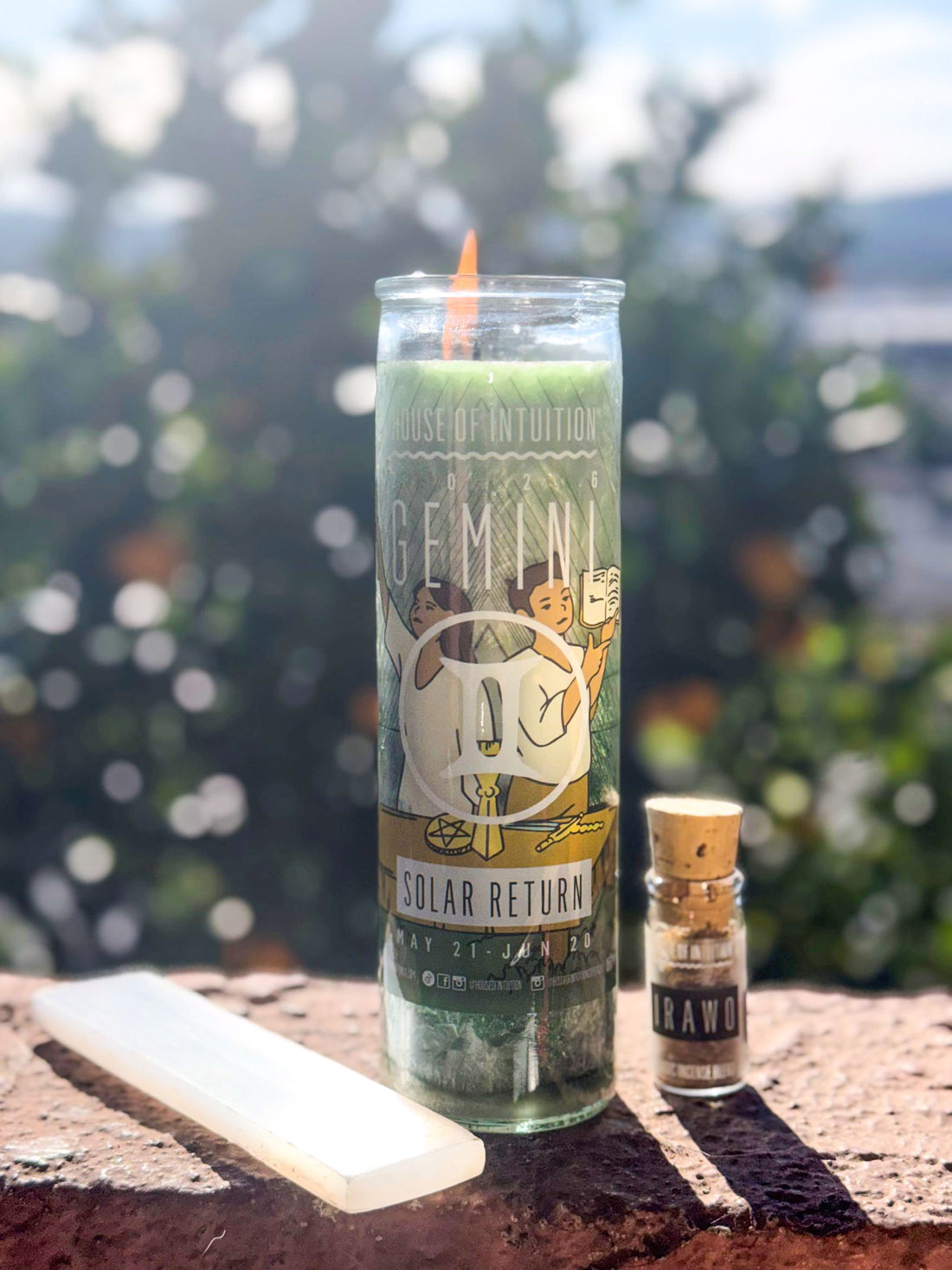 2026 Gemini Solar Return Magic Candle | May 21 - June 20 (Limited Edition) Candle -Solar Return V95 