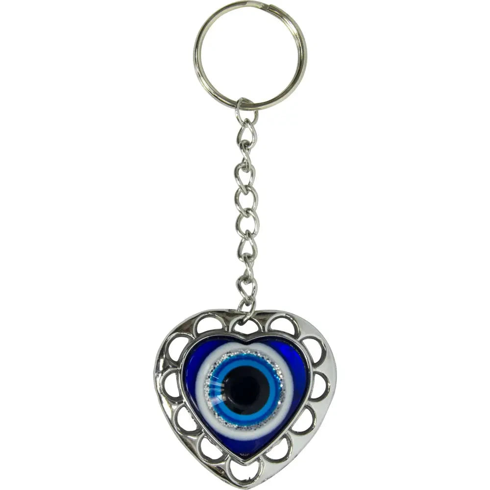 Heart Evil Eye Phone Charm Keychain Discontinued 