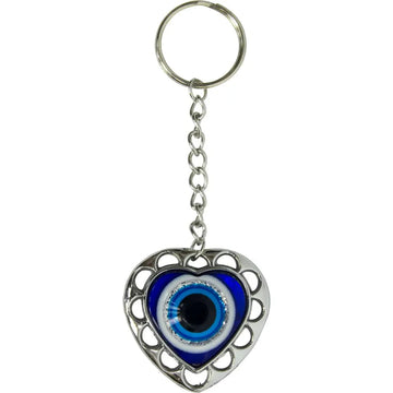 Heart Evil Eye Phone Charm Keychain Discontinued 