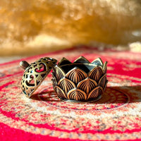 Hollow Lotus Shaped Incense Burner Incense & Holders -Holder Whse 