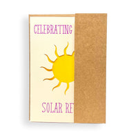 Solar Return Greeting Card House of Intuition Inc 
