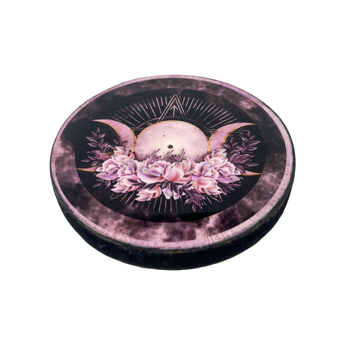 Purple Moon Phase Incense Burner Incense & Holders -Holder V205 