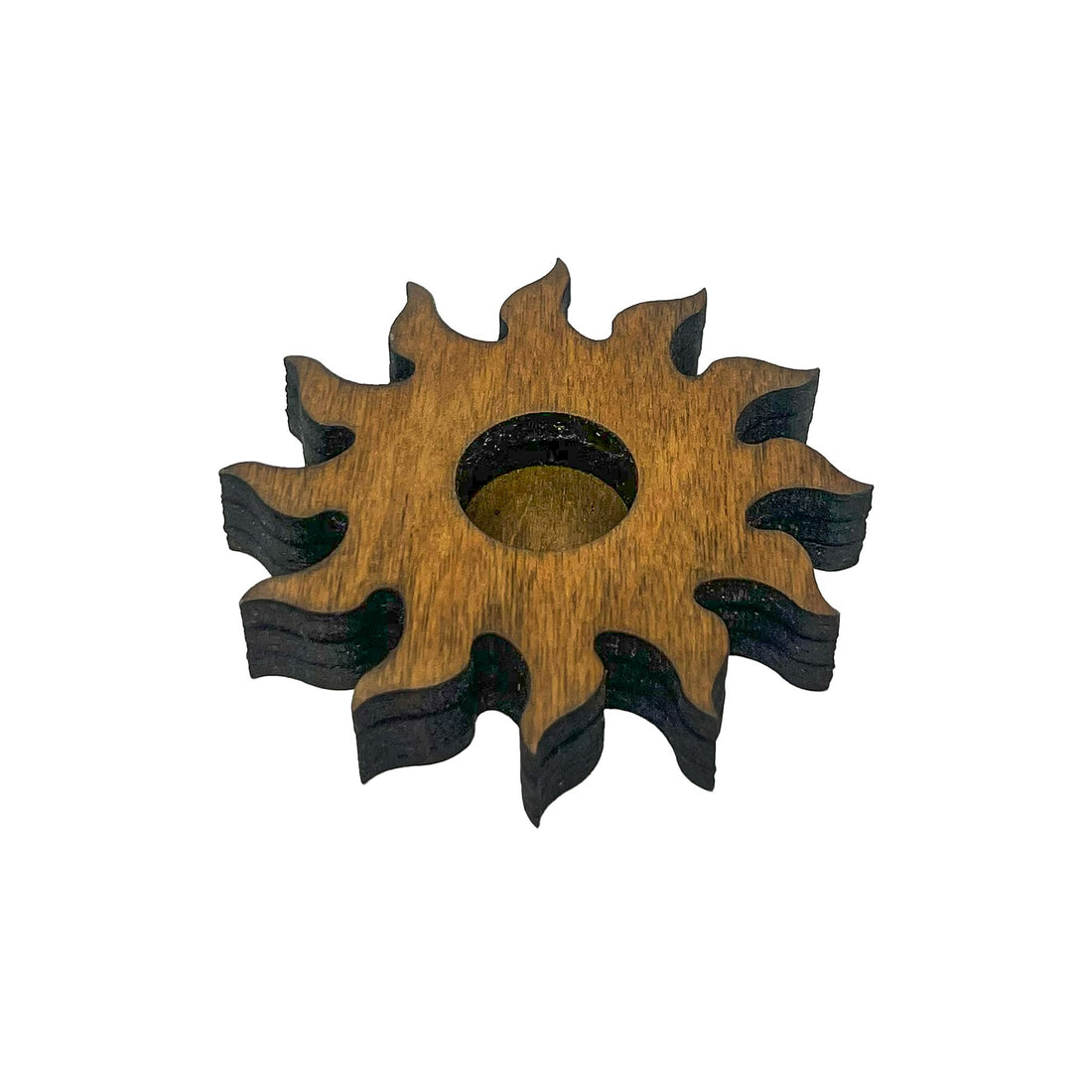 Wooden Sun Holder House of Intuition Inc 