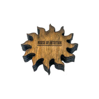 Wooden Sun Holder House of Intuition Inc 