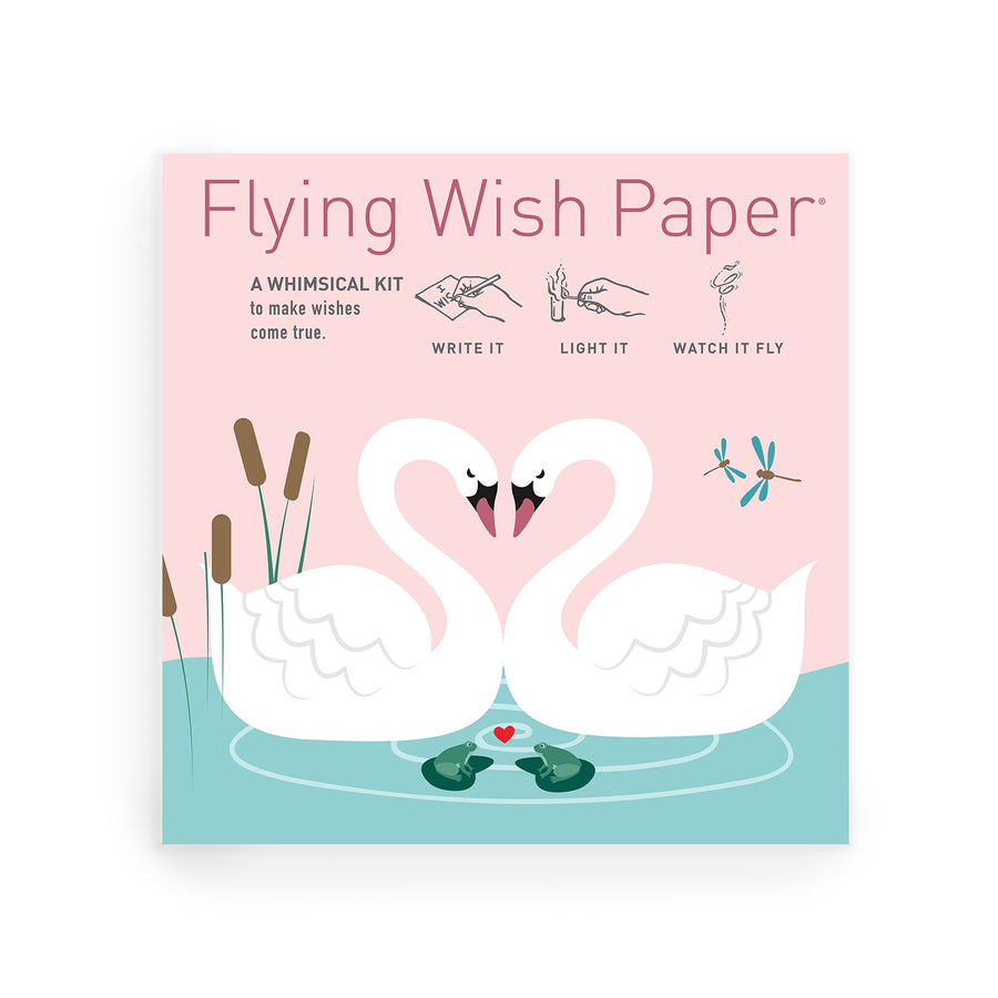 Flying Wish Paper Mini Kit - "SWAN LAKE LOVE" V230 