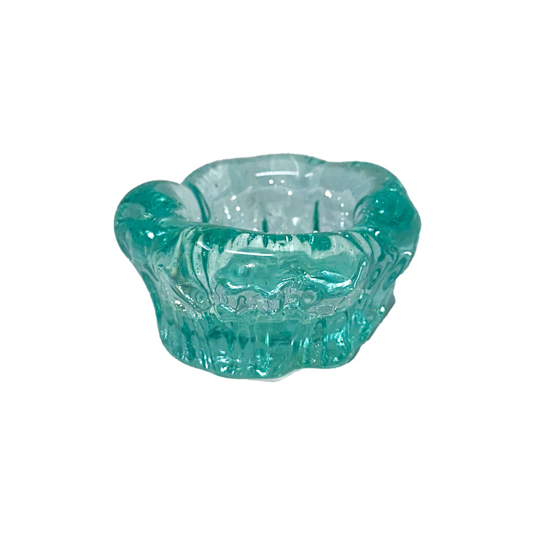 Taper Candle Holder - Molten Glass Candle -Mini Candle Holder Whse 
