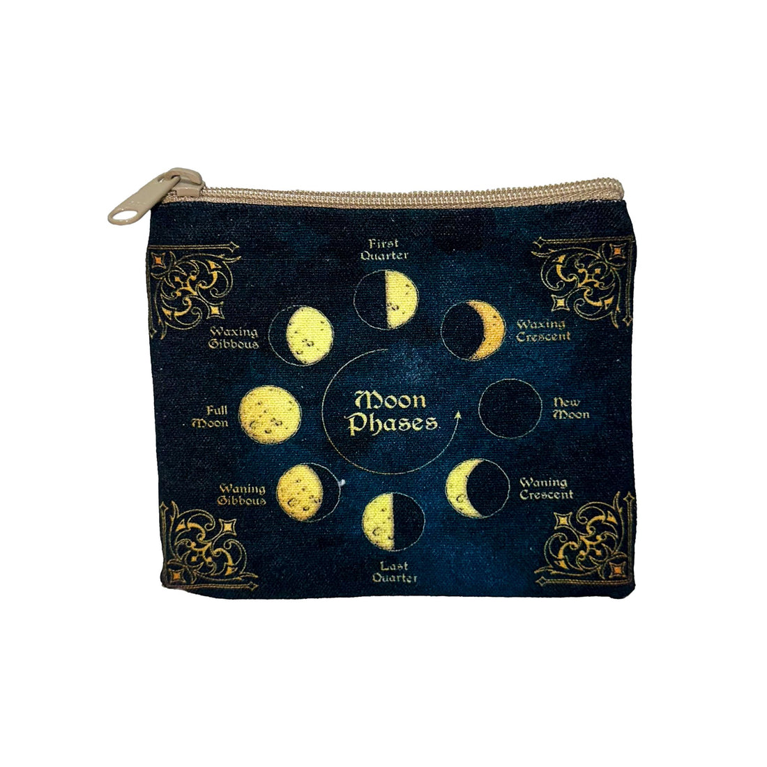 Ritual Pouch - Moon Phases Coin Purse Altar - Pouch Whse 