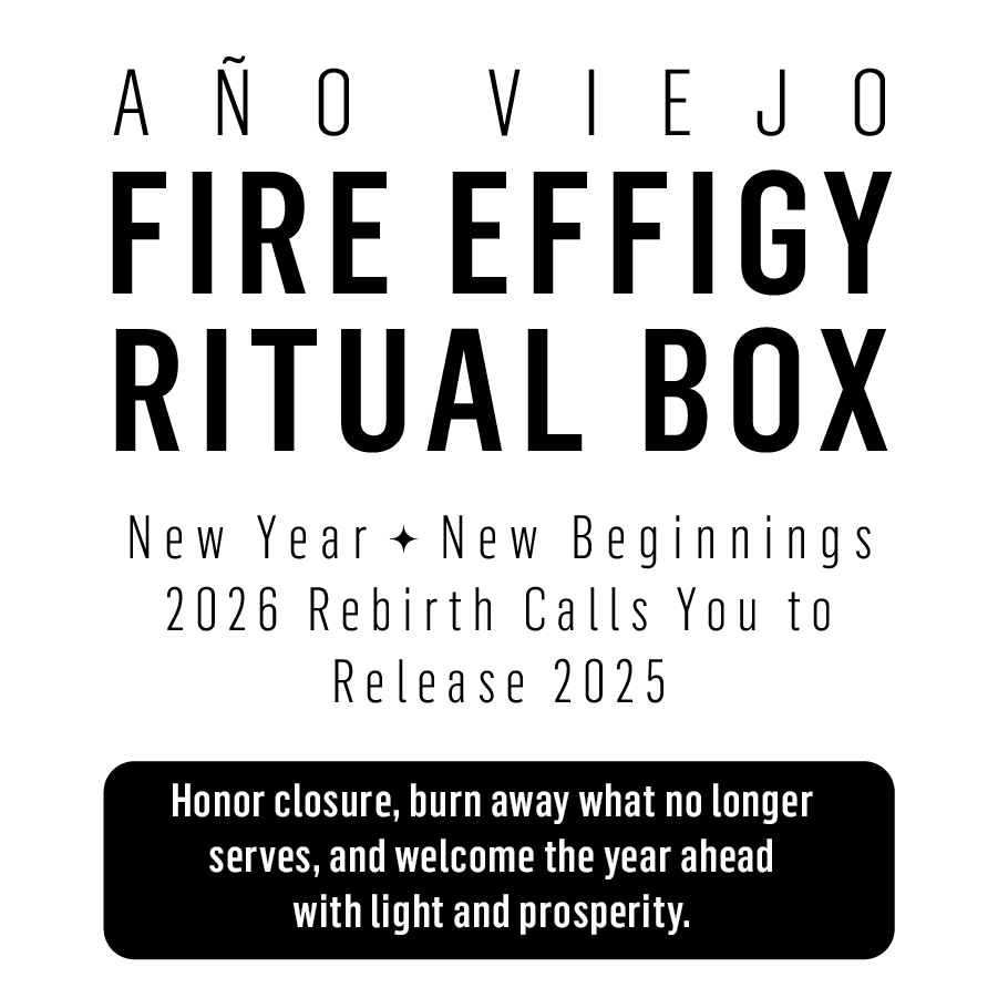 AÑO VIEJO "NEW YEAR" FIRE EFFIGY RITUAL BOX (LIMITED EDITION) Box -Specialty V50 