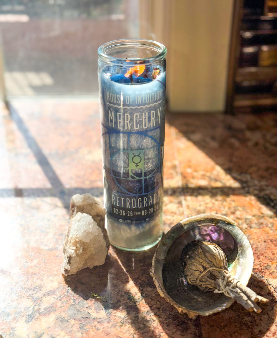 Mercury Retrograde Magic Candle (Limited Edition) Candle -Retrograde V95 