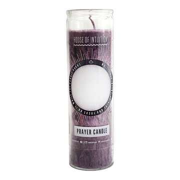 Dark Purple "Write-Your-Own-Prayer" Candle - INTUITION Candle -Prayer V95 