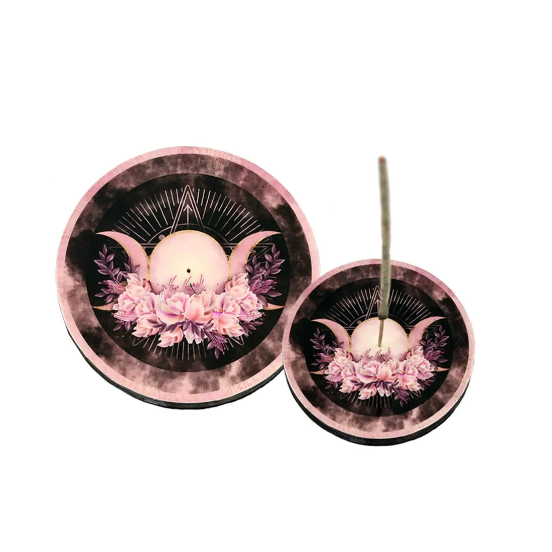 Purple Moon Phase Incense Burner Incense & Holders -Holder V205 