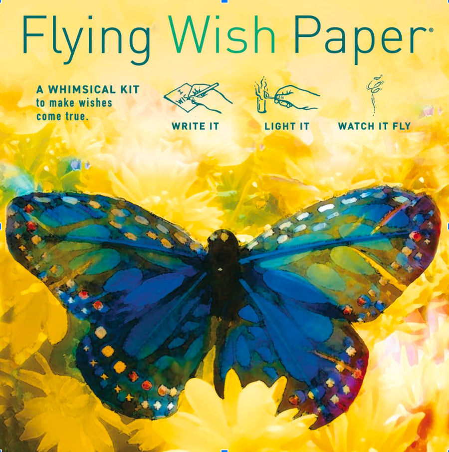 Flying Wish Paper Mini Kit - "ROYAL BUTTERFLY" V230 