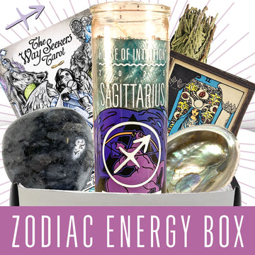 2025 Sagittarius Zodiac Energy Box (Limited Edition - $118 Value) Box -Birthday V50 